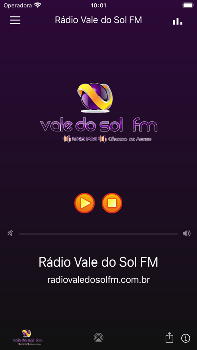 Rádio Vale do Sol FM - PR Screenshot