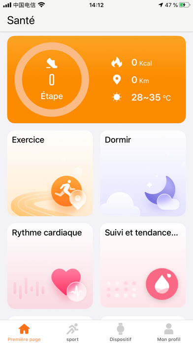 Screenshot #1 pour READsport - Exercise & Health