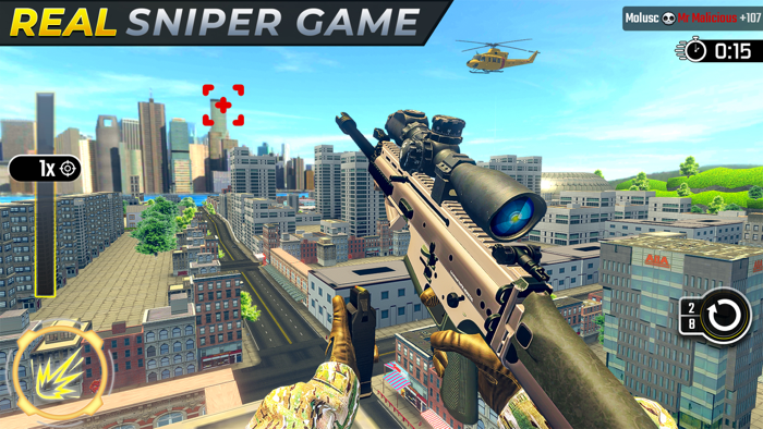 Sniper Gun Games- 3d Shooting