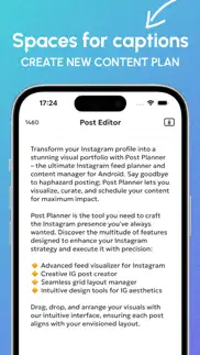 post planner: feed & spaces iphone screenshot 2