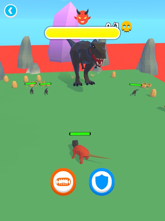 Dino Colosseum iPad screenshot 2 - Games app