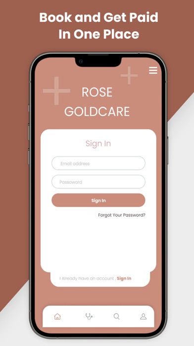 Rose Gold Care Screenshot