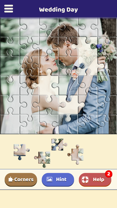 Wedding Day Puzzle Screenshot