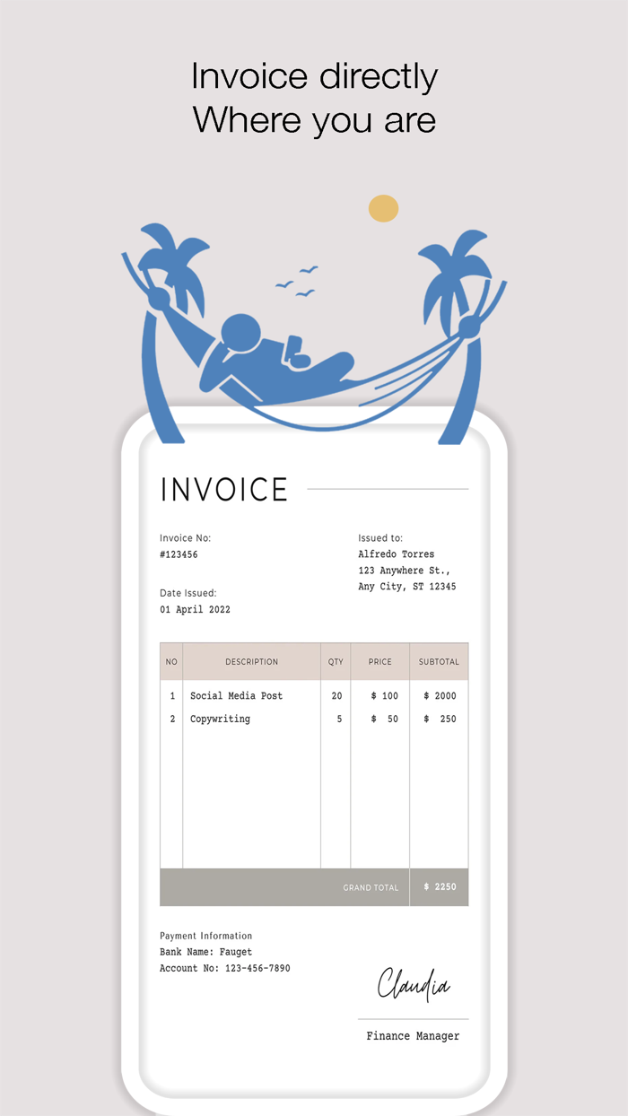 Invoice Creator  Maker Only