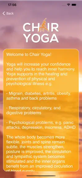 Game screenshot Chair Yoga Edeltraud Rohnfeld hack