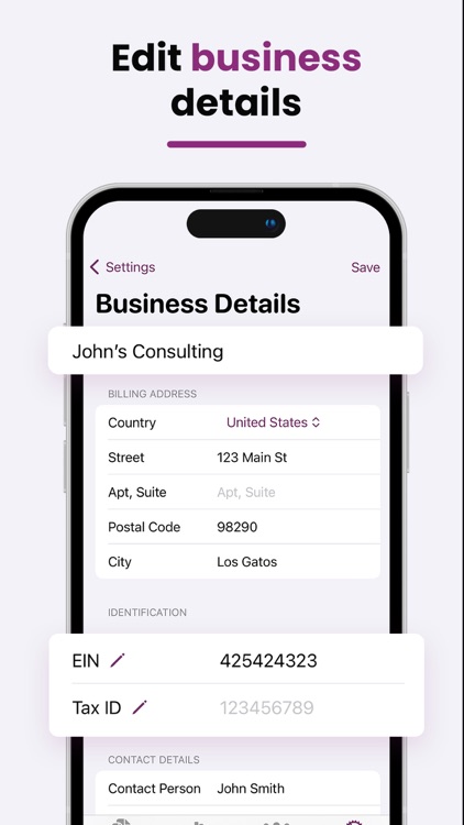 Simple Invoice Send screenshot-4