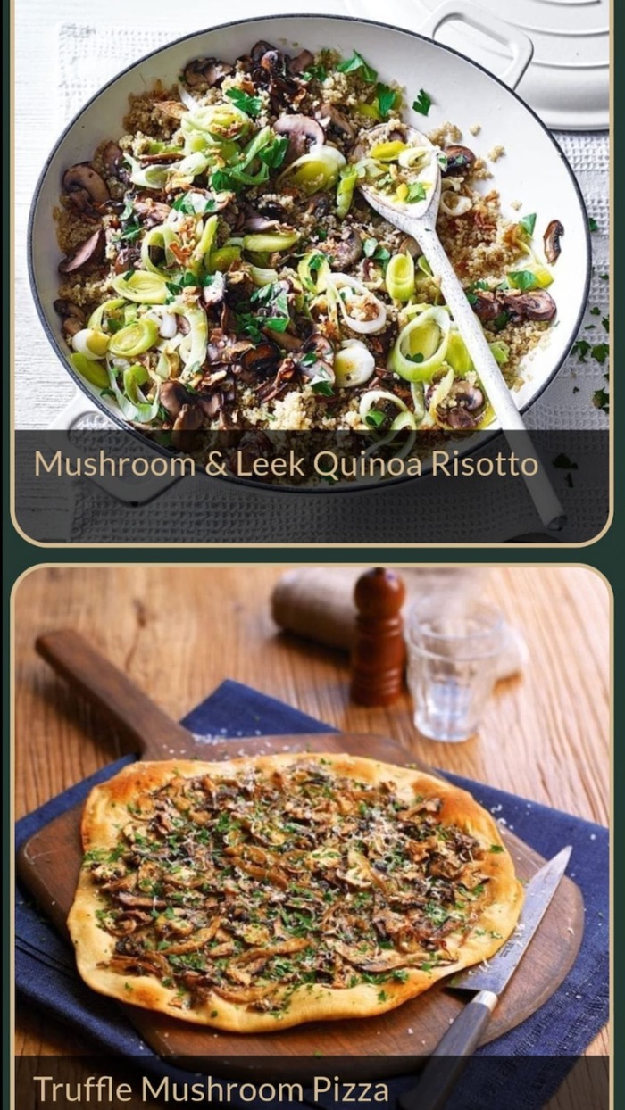 Mushroom Recipes Plus