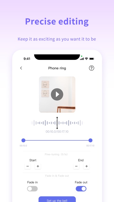 Ringtones hd-the ring app Screenshot