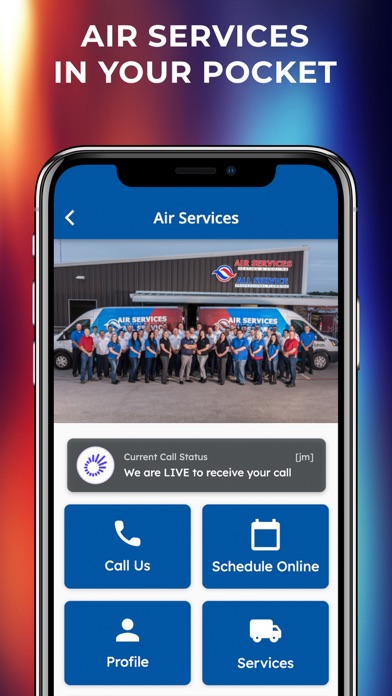 Screenshot 1 of Air Services App