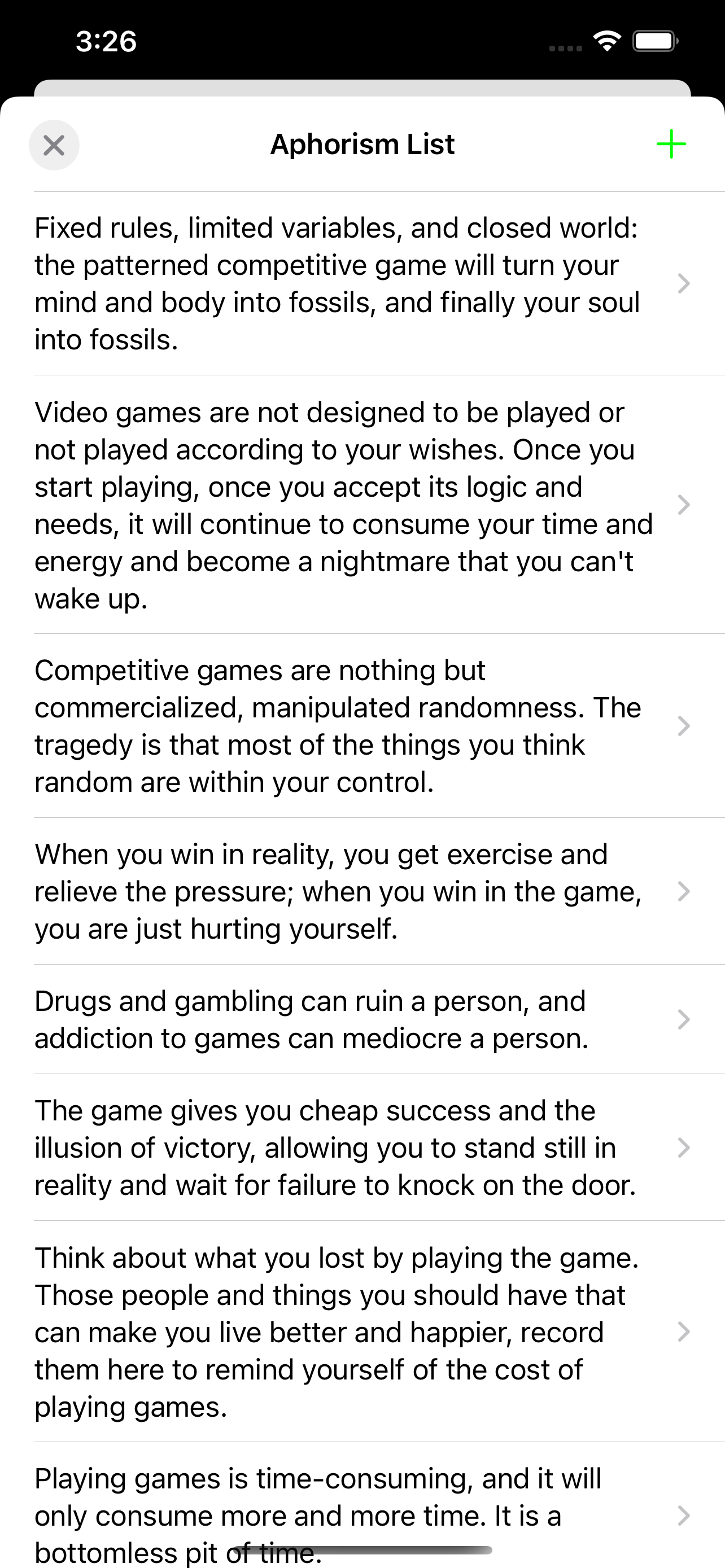 Quit The Game
