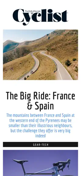 Game screenshot Cyclist magazine apk