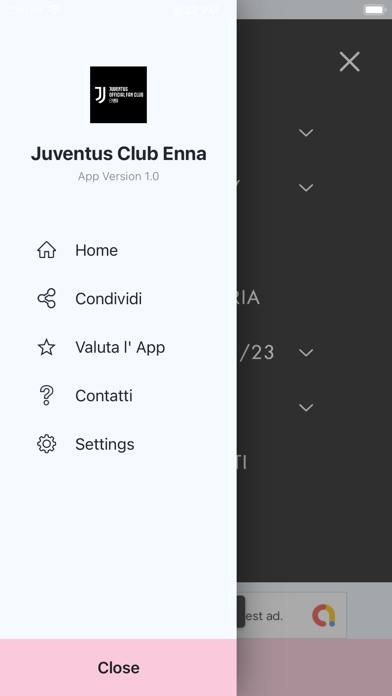 Juventus Club Enna Screenshot