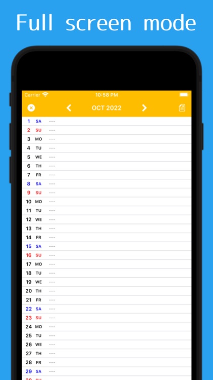 ColumnCalendar and Memo screenshot-3