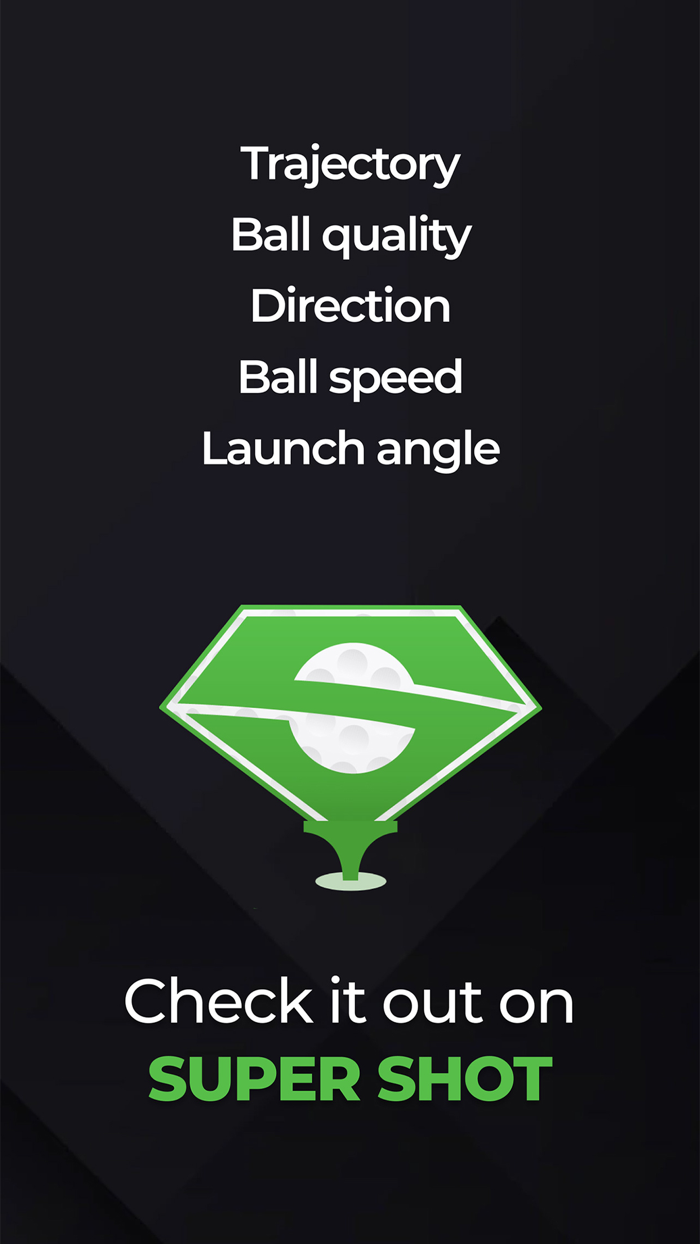 Golf Ball Tracker - Supershot