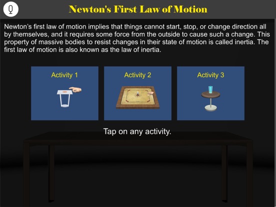 Screenshot #4 pour Newton's First Law of Motion