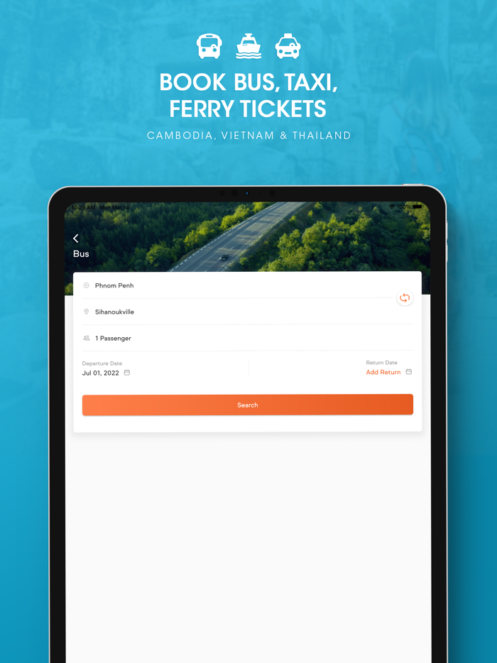 BookMeBus — Bus Ferry and Taxi