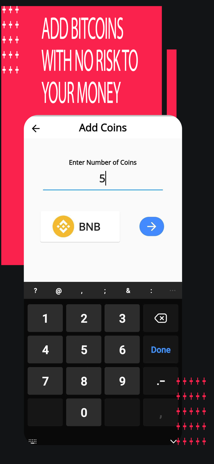 Bitcoin Equaliser App