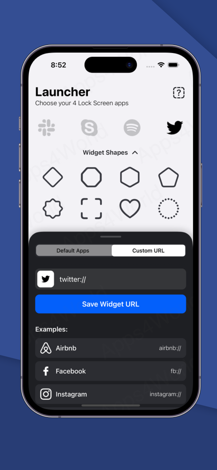 Lock Screen 16 Widgets