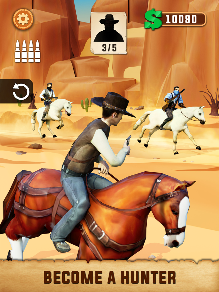 Wild West Cowboy-Shooting Game
