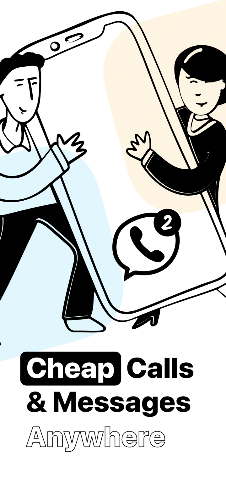 Text ON: Call Now Second Phone screenshot 1