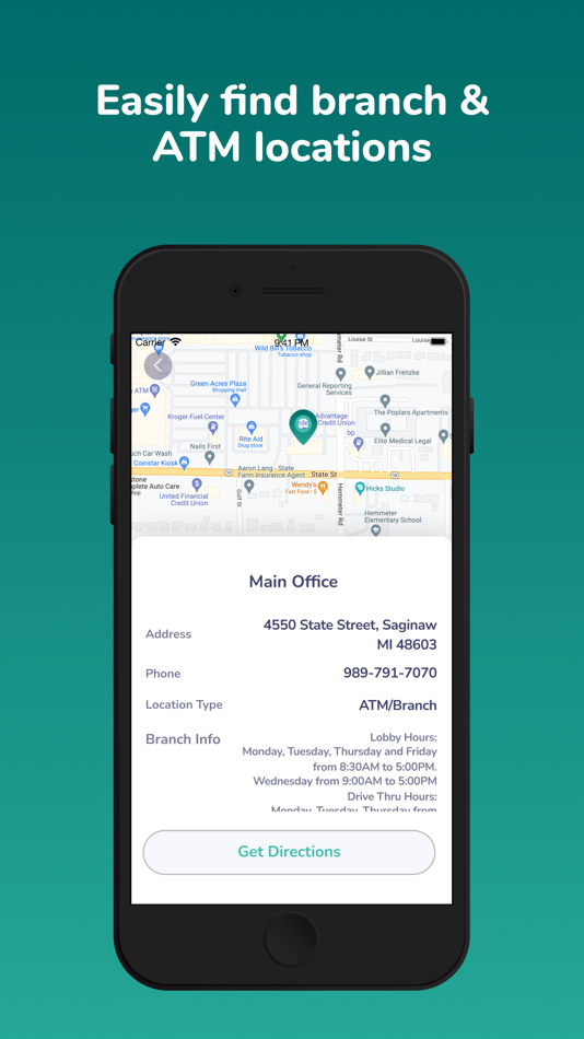 #6. Health Advantage CU Mobile App (iOS) Podle: Health Advantage Credit Union