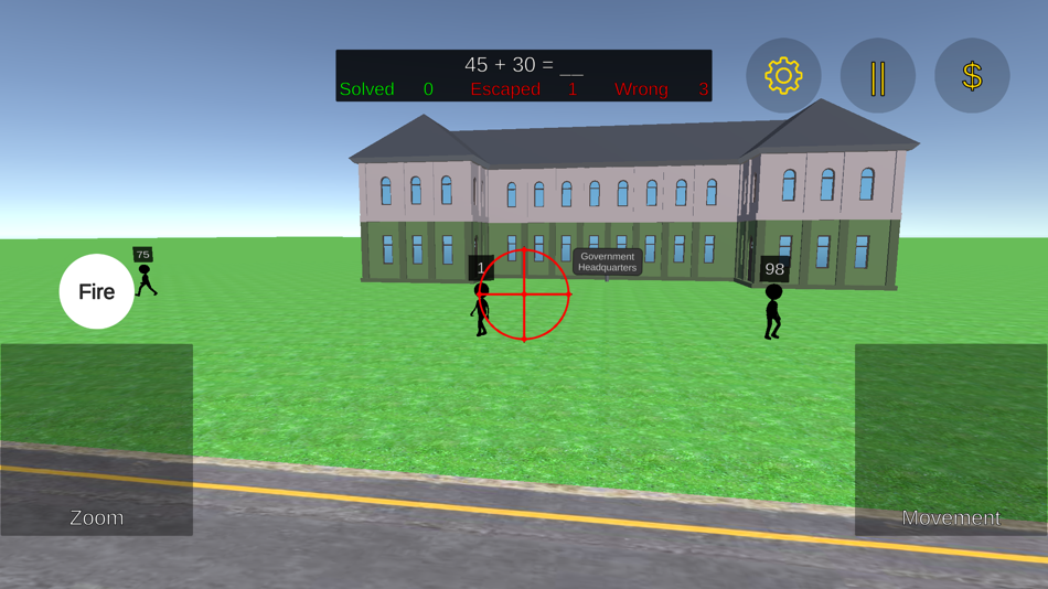 #2. Math Sniper 3D (iOS) 由: Shatalmic, LLC