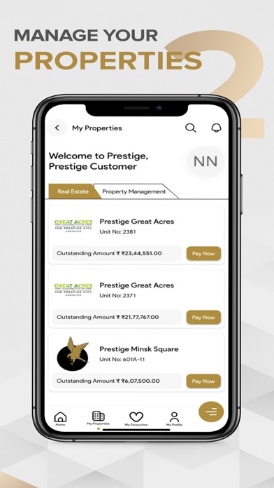My Prestige App Screenshot