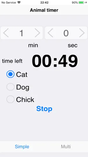 Animal Timer screenshot 2