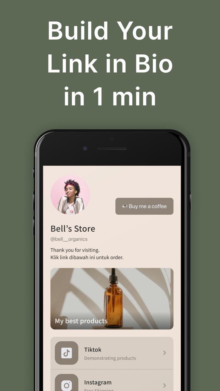 aboutme - your link in bio