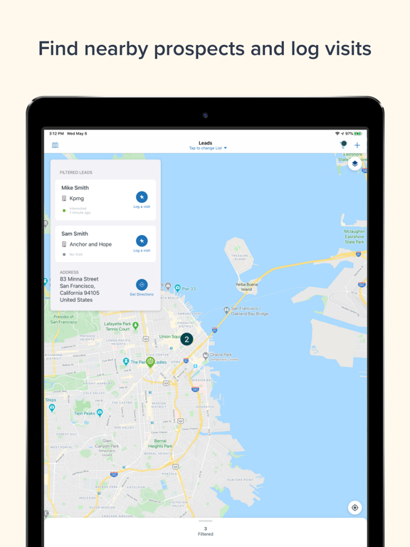 Zendesk Sell iPad screenshot 4 - Business app
