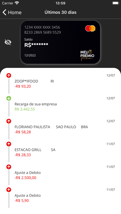 Meu Prêmio Flex Screenshot