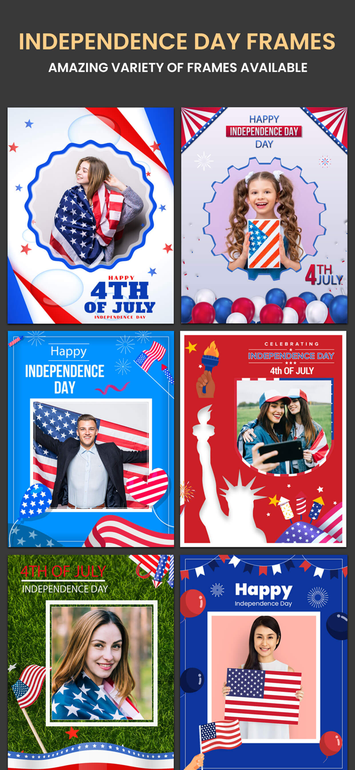 4th of July Cards and Templates