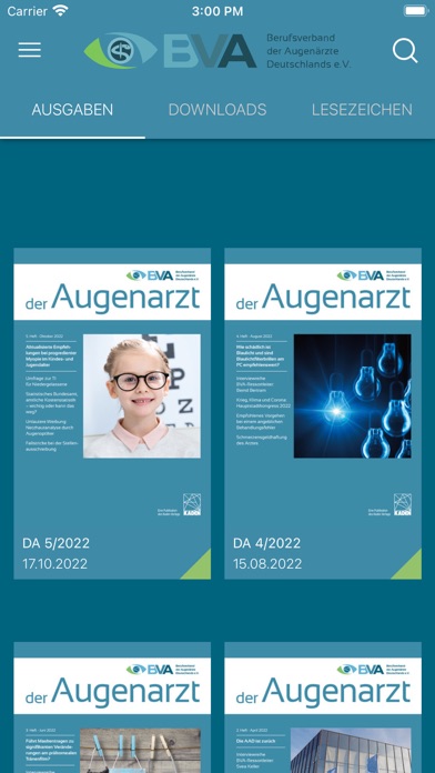 BVA – DER AUGENARZT Screenshot