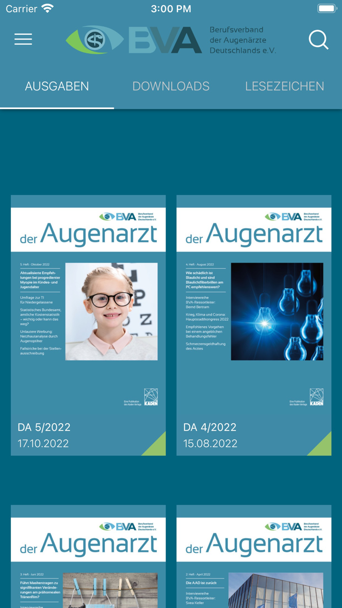 BVA – DER AUGENARZT