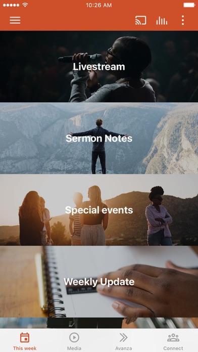 Iglesia transformación Screenshot