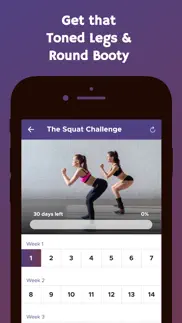 the 30 day squat challenge iphone screenshot 4