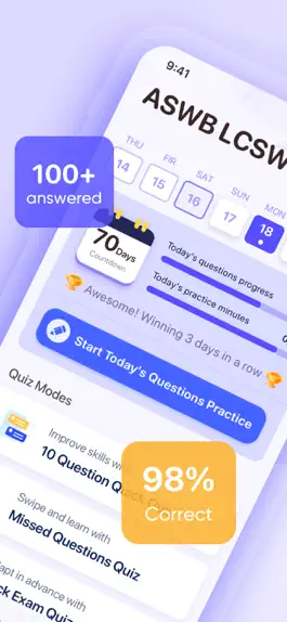 Game screenshot LCSW Test Prep - 2023 apk