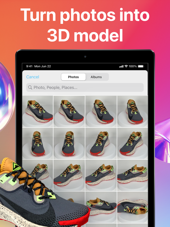 3D Modeling Lidar Scanner App