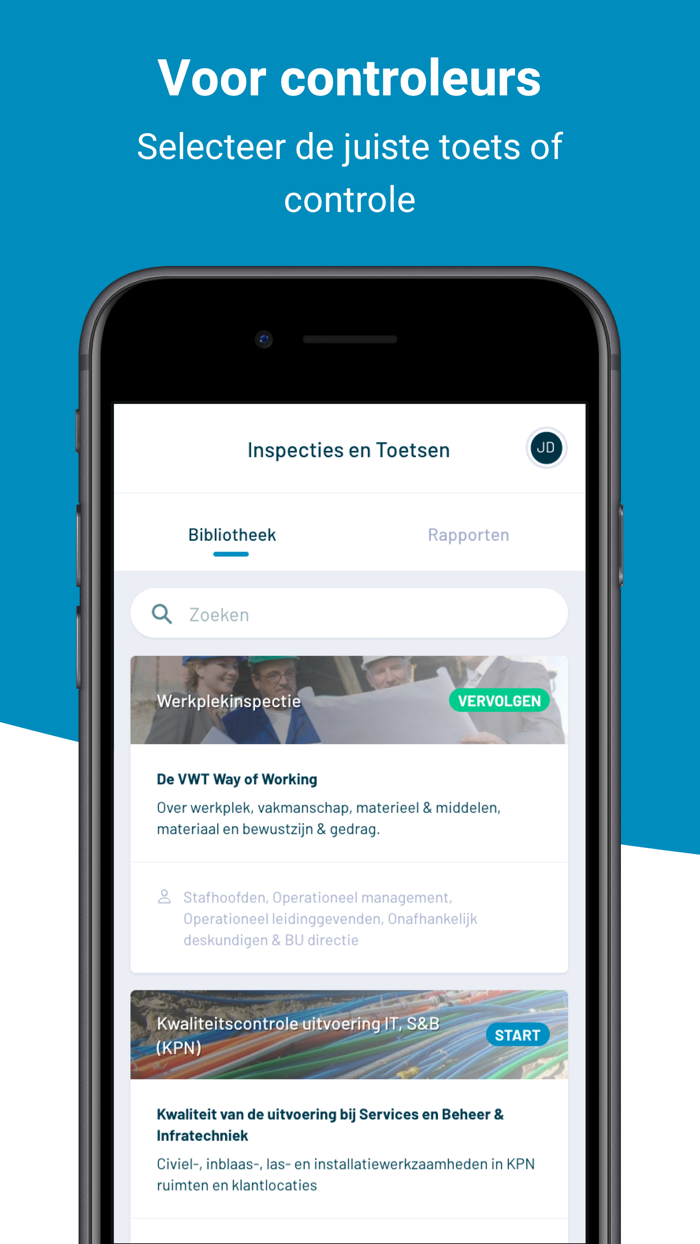 VWT Inspectie en Toets App
