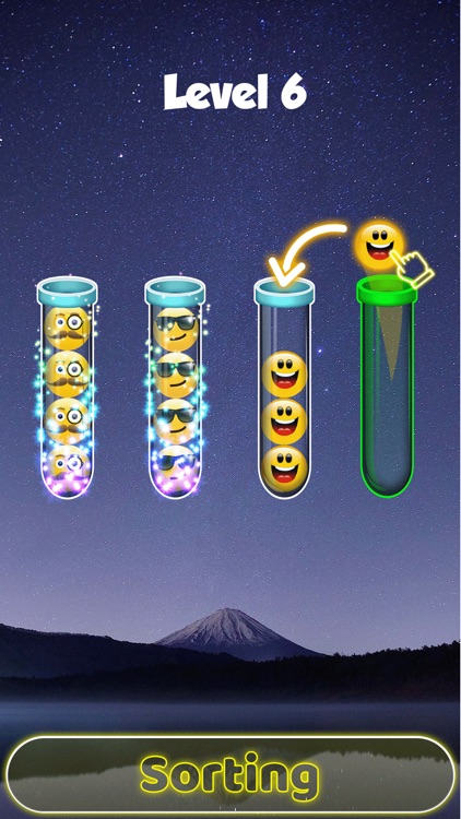 Emoji Sort : Color Puzzle Game