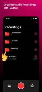 Voice Recorder with Timecodes screenshot #6 for iPhone