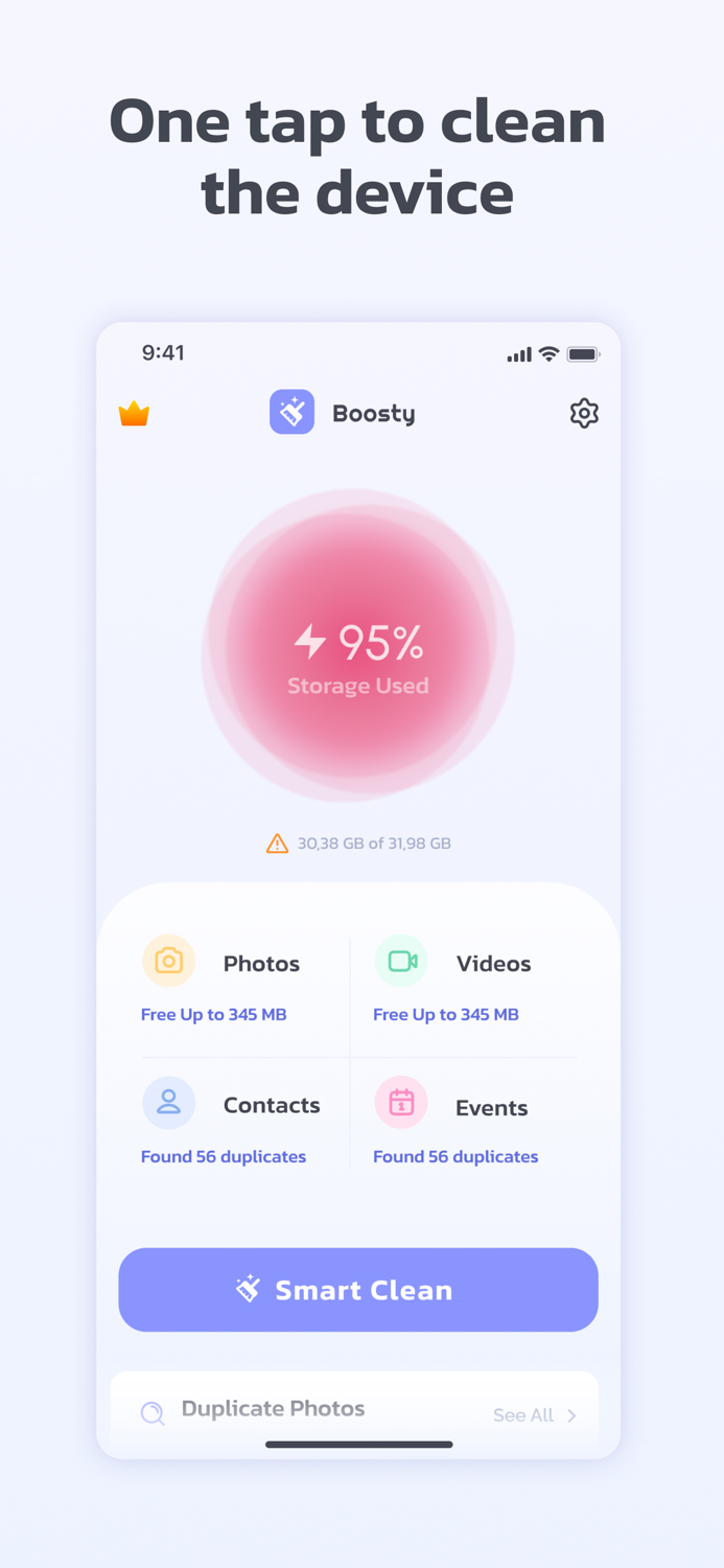 Boosty Smart Storage Cleaner