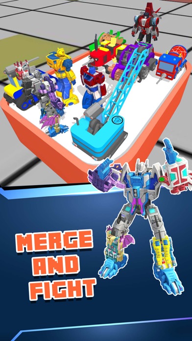 Robot Car Monster Color Battle Screenshot