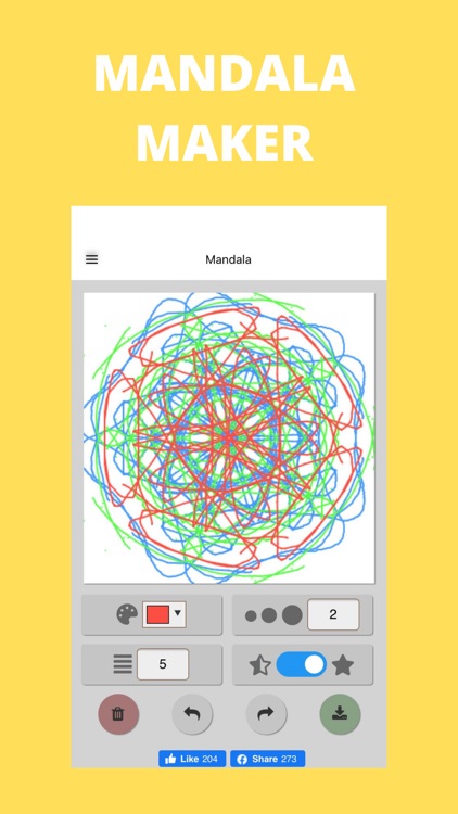 Mandala Maker App