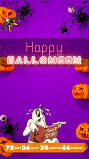 how long until halloween? iphone screenshot 1