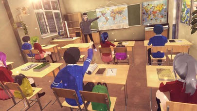 Anime School Life Simulator 3D Screenshot