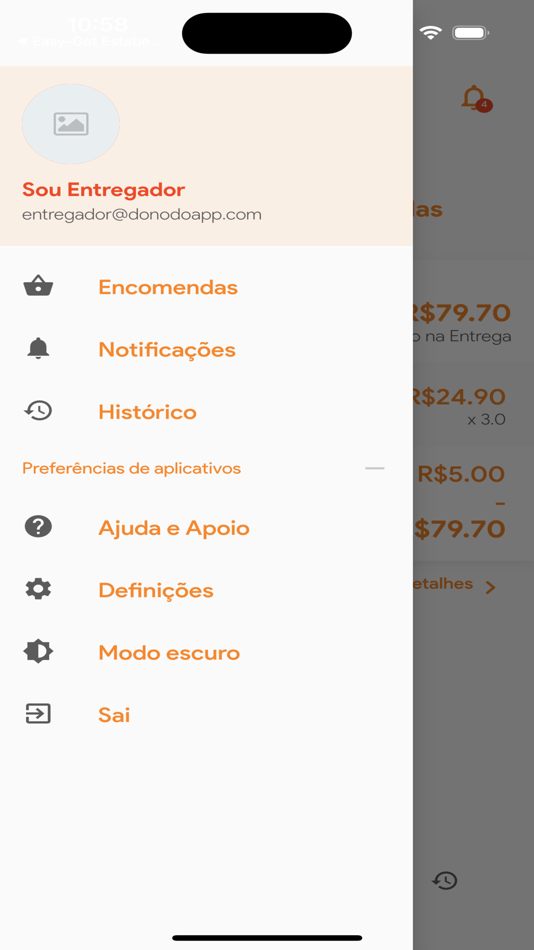#1. Easy-Get Stafeta (iOS) 由: Carvs Sistemas e Serviços de Computação em Nuvem LTDA