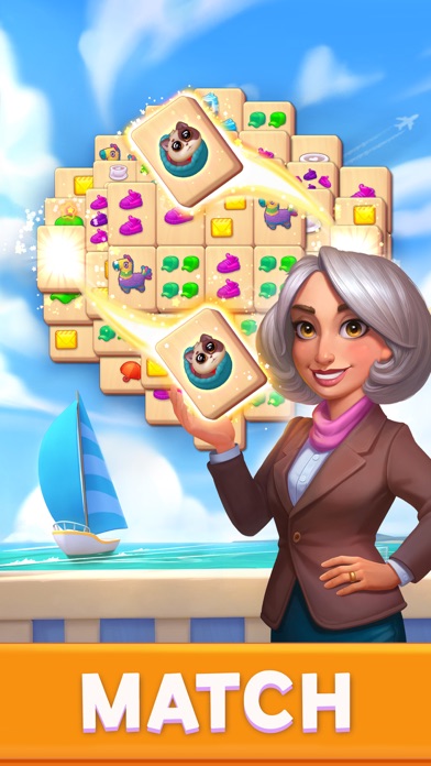 Mary’s Mahjong: City Building Screenshot