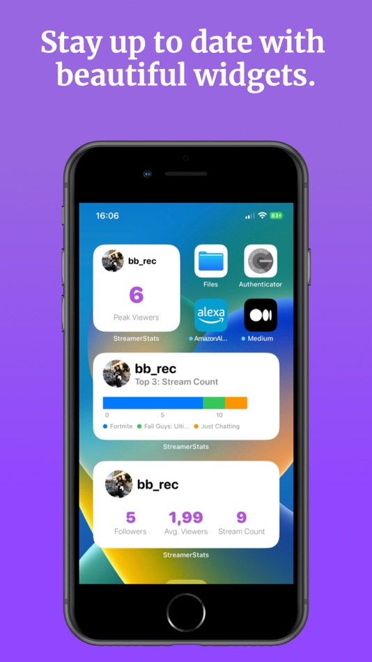 #1. Streamer Stats: Twitch tracker (iOS) 由: Fynn Bandemer