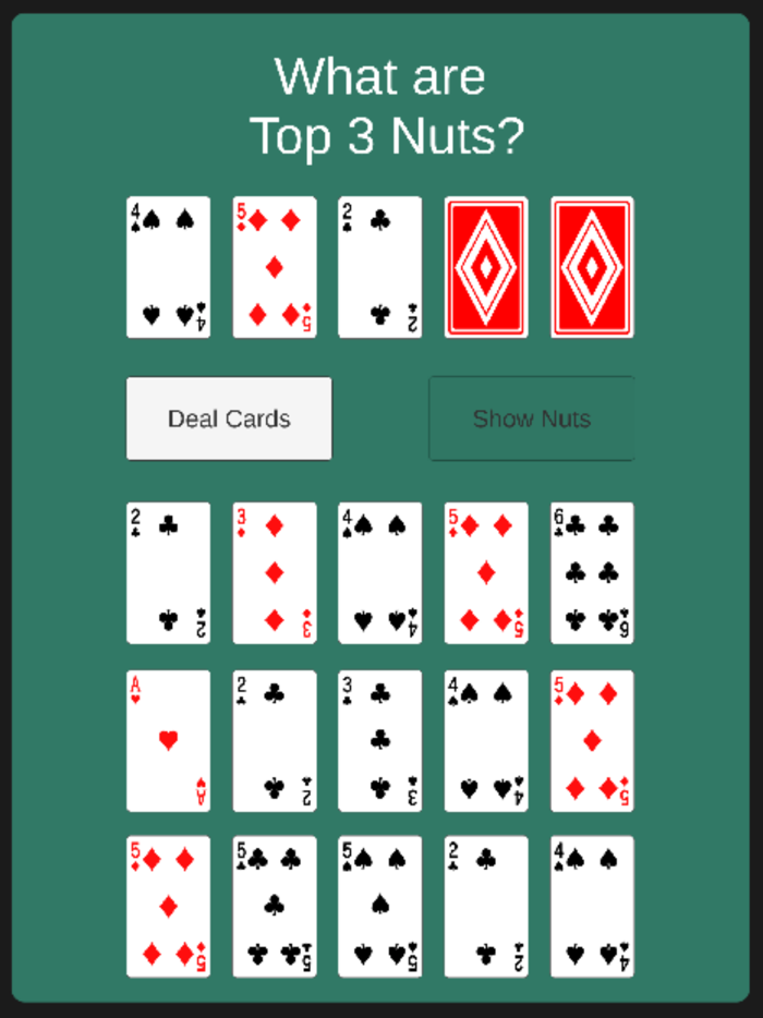 Top Nuts Trainer  Texas-HoldEm